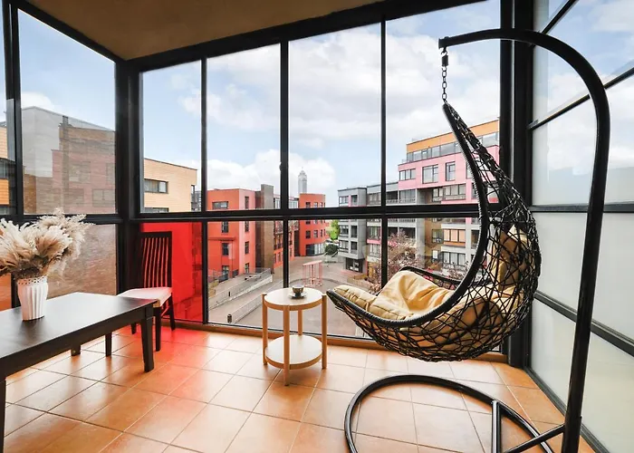 Ona's In Center With Private Parking Daire